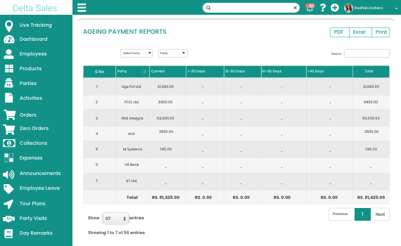 Manage Payment Collections 