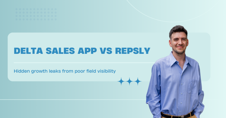 delta sales app vs repsly