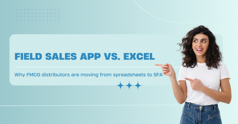 field sales app vs excel