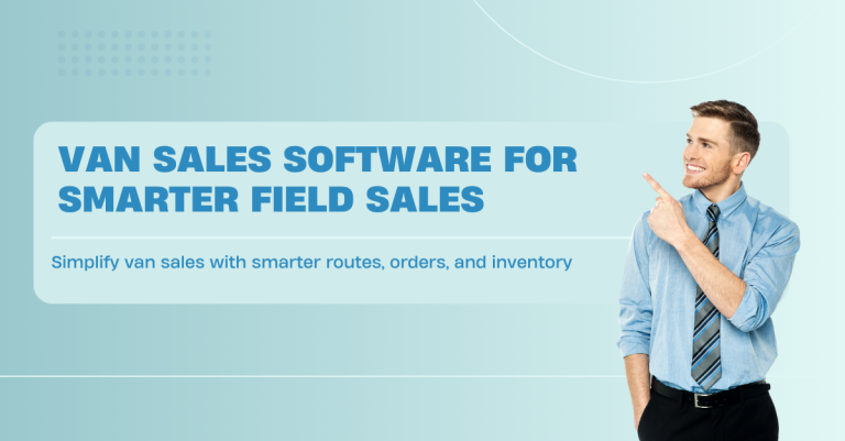 van sales software