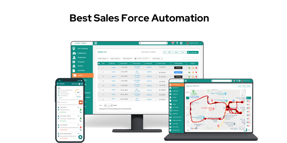 best sales force automation