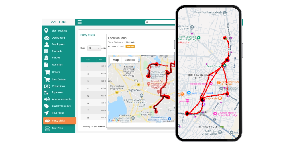 party-visit-tracking