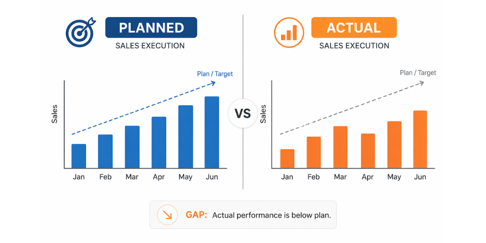 planned-vs-actual-sales-execution