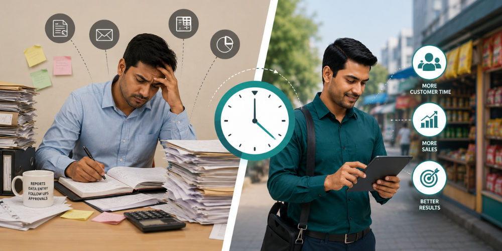 why field rep selling less